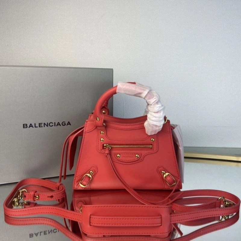 Balenciaga Neo  Trapezoid Motorcycle Bag OdorResistant 78366