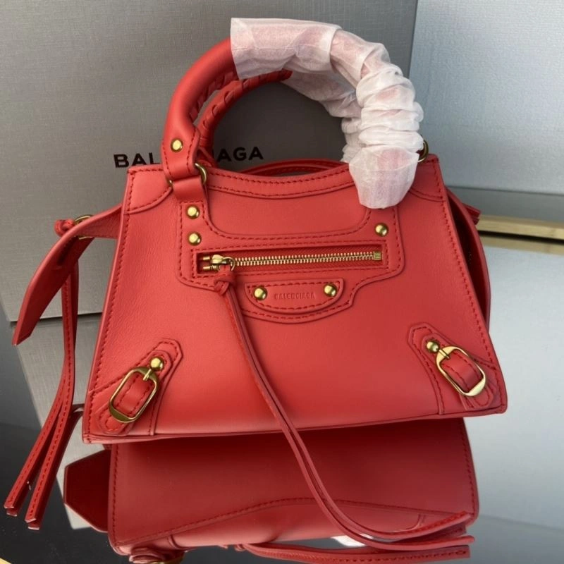 Balenciaga Neo  Trapezoid Motorcycle Bag OdorResistant 78366