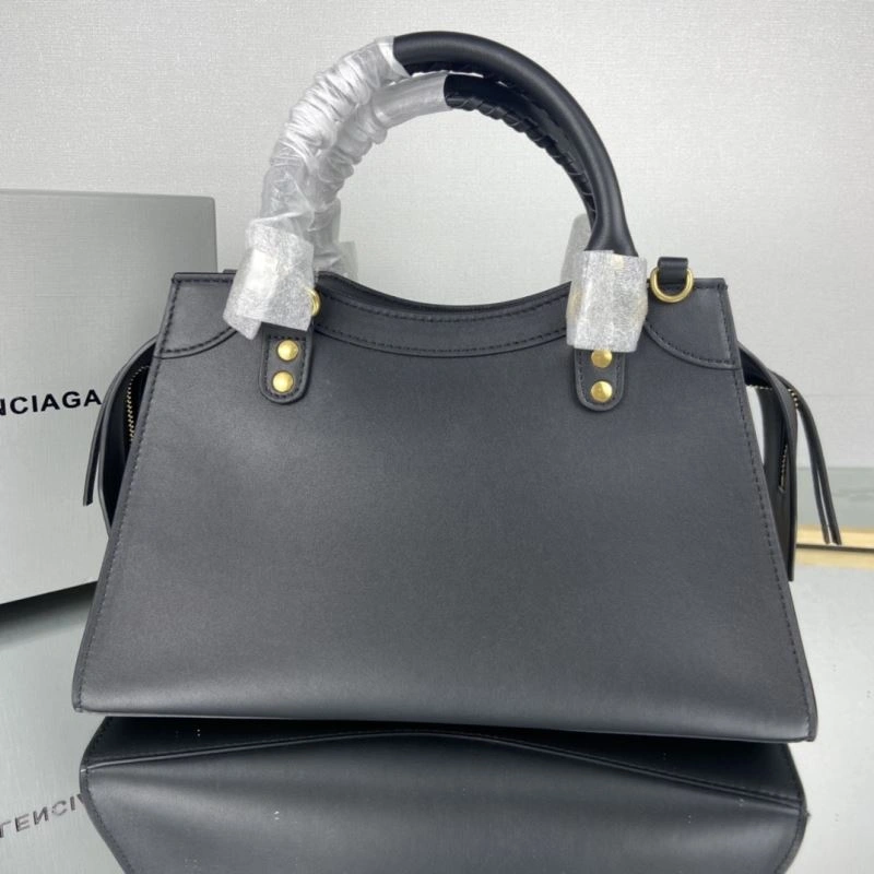 FastDry Balenciaga Neo  Trapezoidal Motorcycle Bag with Gold Studs 75334