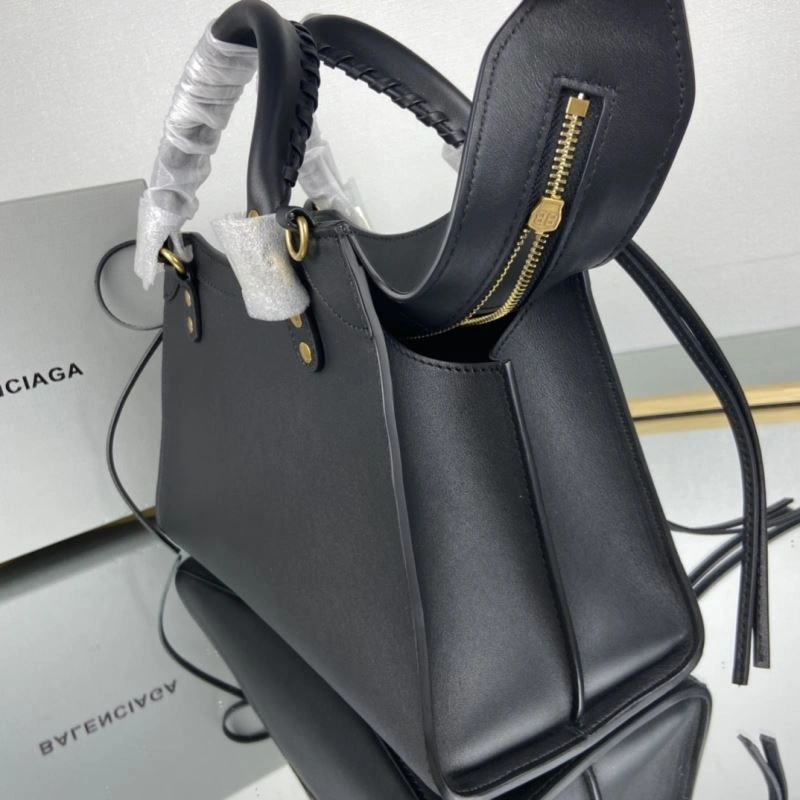 FastDry Balenciaga Neo  Trapezoidal Motorcycle Bag with Gold Studs 75334