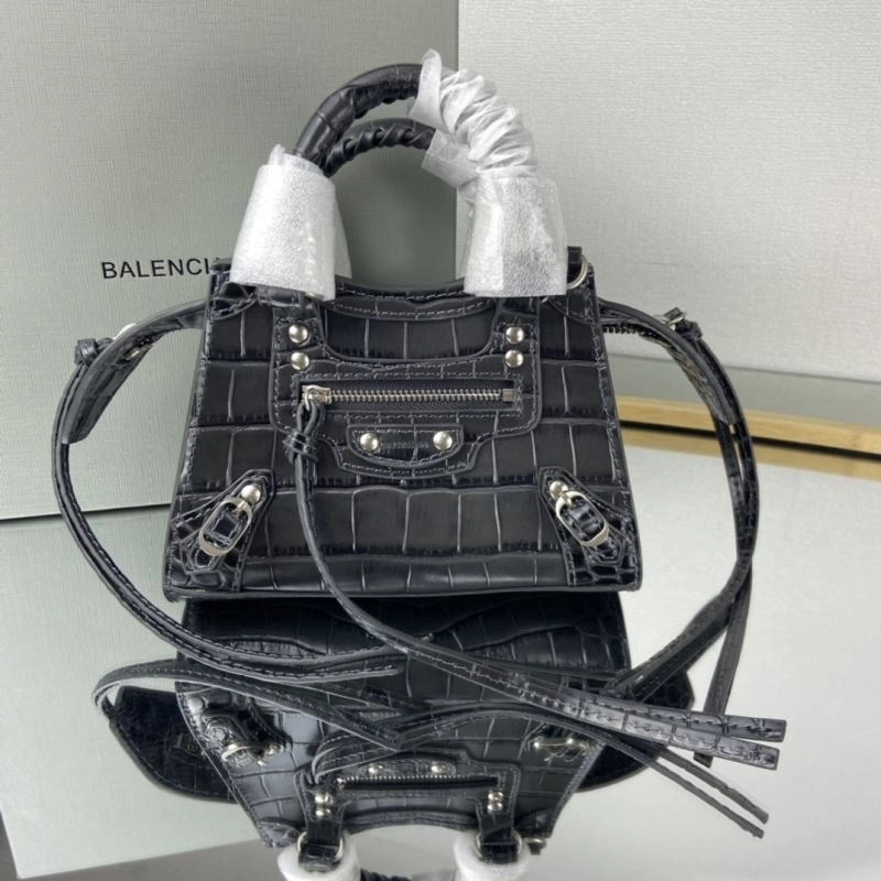 Comfortable Balenciaga Neo  Trapezoidal Motorcycle Bag 78351