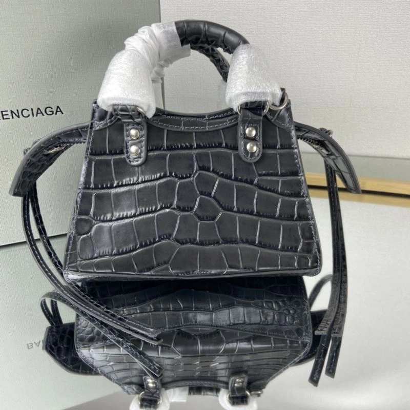 Comfortable Balenciaga Neo  Trapezoidal Motorcycle Bag 78351