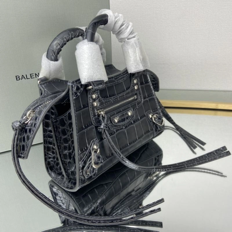Comfortable Balenciaga Neo  Trapezoidal Motorcycle Bag 78351