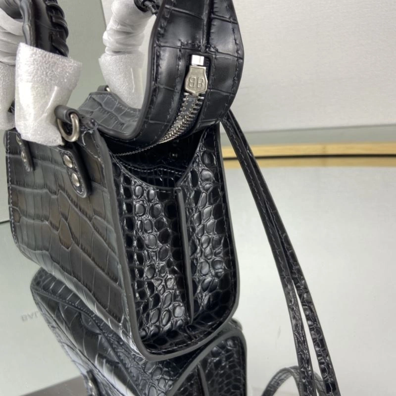 Comfortable Balenciaga Neo  Trapezoidal Motorcycle Bag 78351