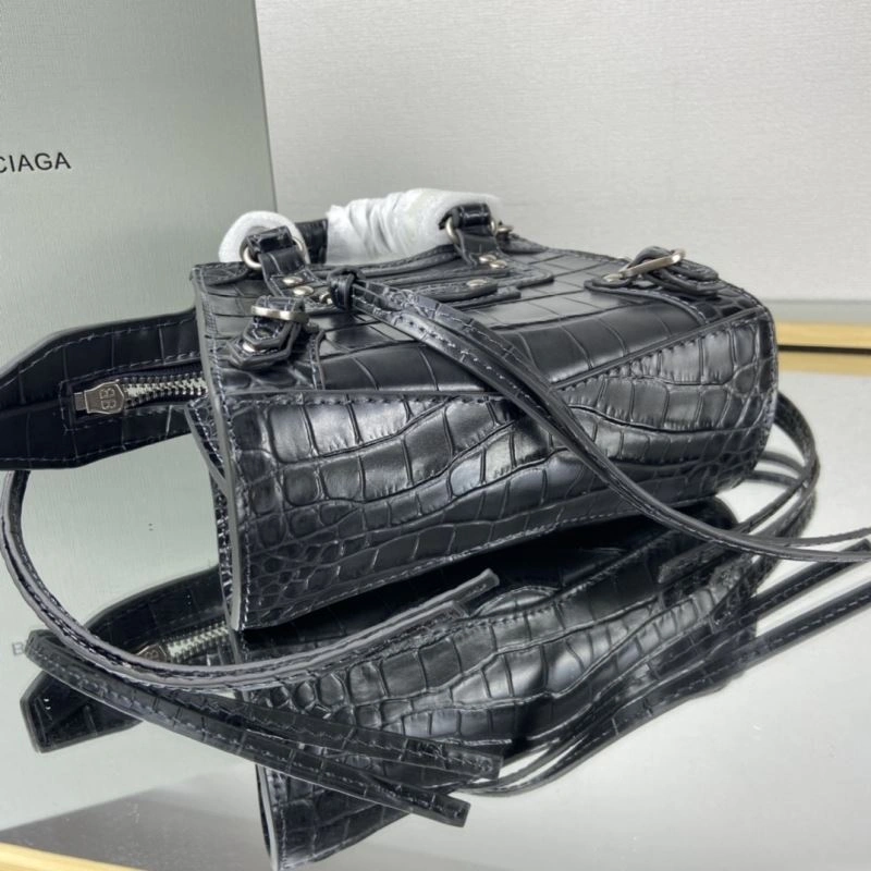 Comfortable Balenciaga Neo  Trapezoidal Motorcycle Bag 78351