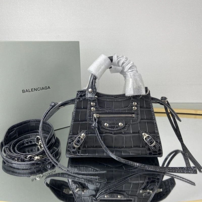 WaterResistant Balenciaga Neo  Trapezoidal Motorcycle Bag 78357