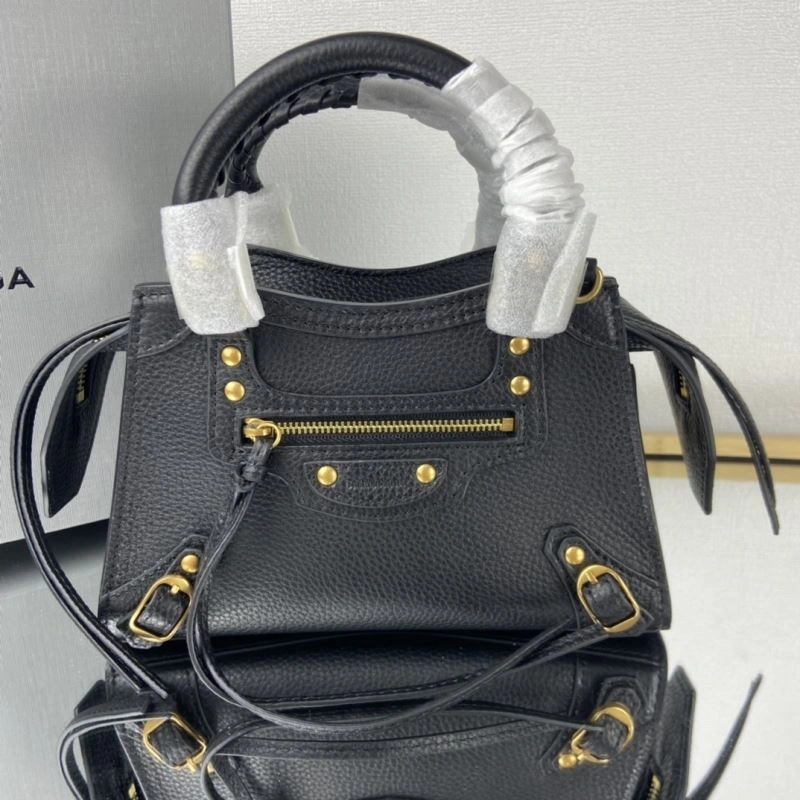 Balenciaga Neo  Trapezoidal Motorcycle Bag Versatile 75342