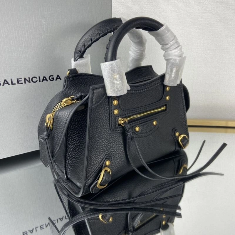 Balenciaga Neo  Trapezoidal Motorcycle Bag Versatile 75342
