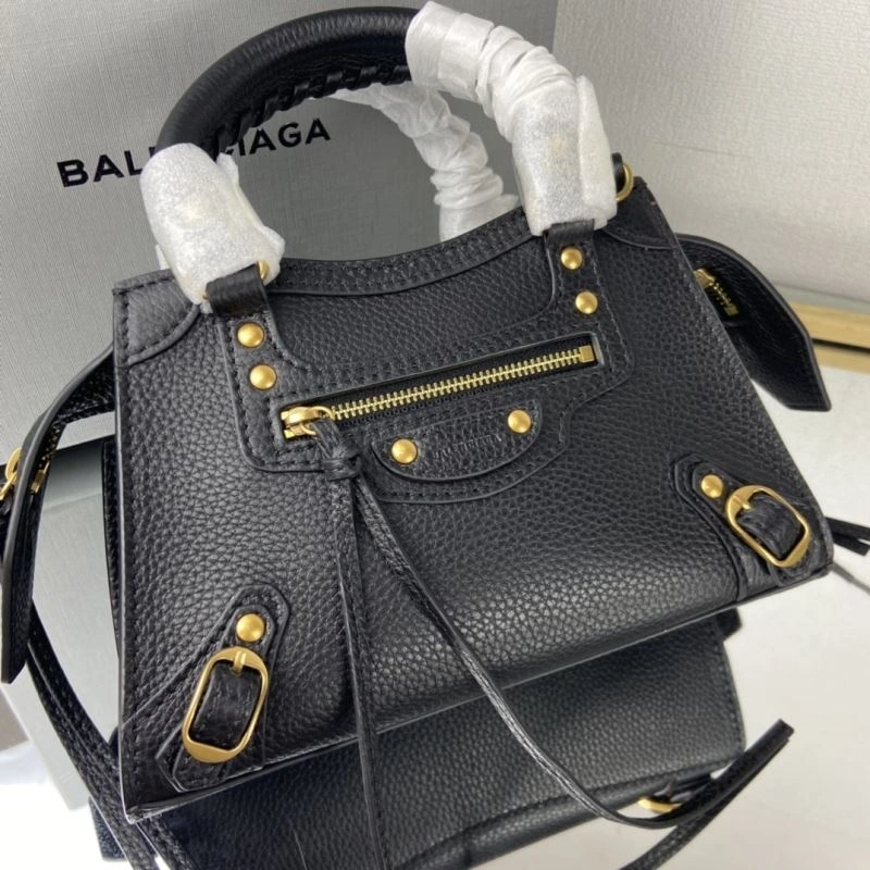 Balenciaga Neo  Trapezoidal Motorcycle Bag Versatile 75342