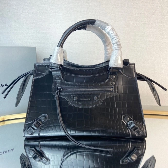 Attractive Balenciaga Neo  Trapezoidal Motorcycle Bag 75364
