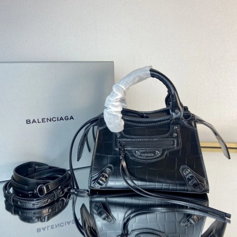 Balenciaga Neo  Trapezoidal Motorcycle Bag FlexibleFit 75326