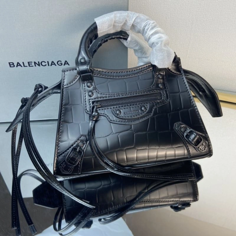 Balenciaga Neo  Trapezoidal Motorcycle Bag FlexibleFit 75326
