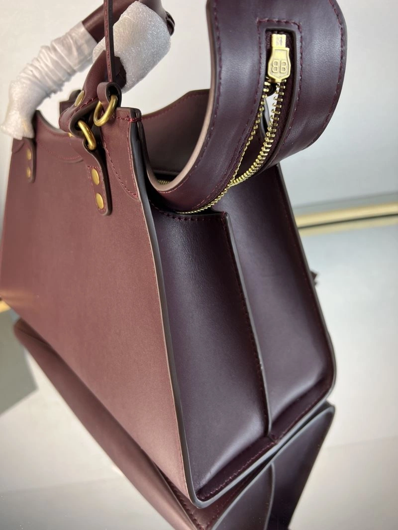 Balenciaga Neo  Trapezoidal Motorcycle Handbag EasyCare 78772