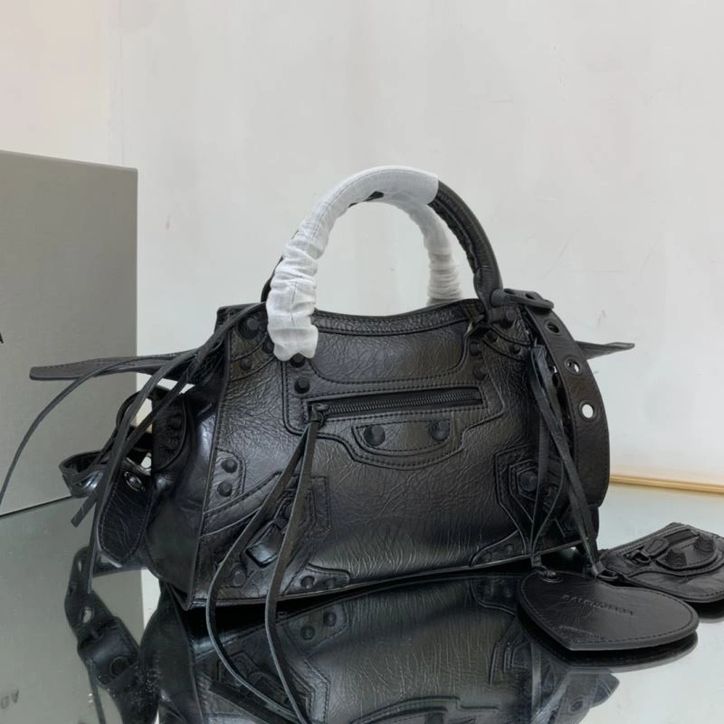 Classic Balenciaga Neo Le Cagole City Handbag in Neon Colors 78777