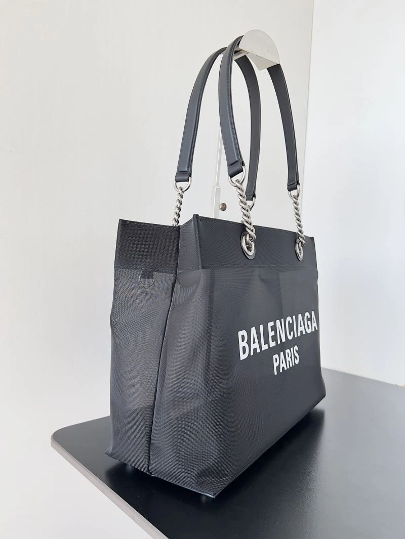 Balenciaga Paris Mesh Tote Bag with  Pouch - Summer Elegant 78583