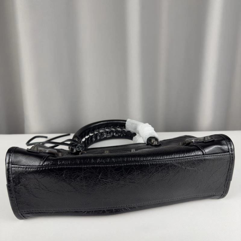 Practical Balenciaga Paris Motorcycle Shoulder Strap Mirror Bag 75305