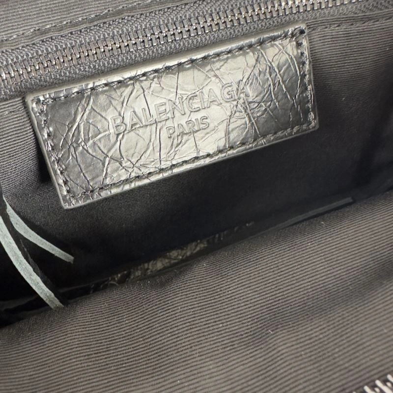 Practical Balenciaga Paris Motorcycle Shoulder Strap Mirror Bag 75305
