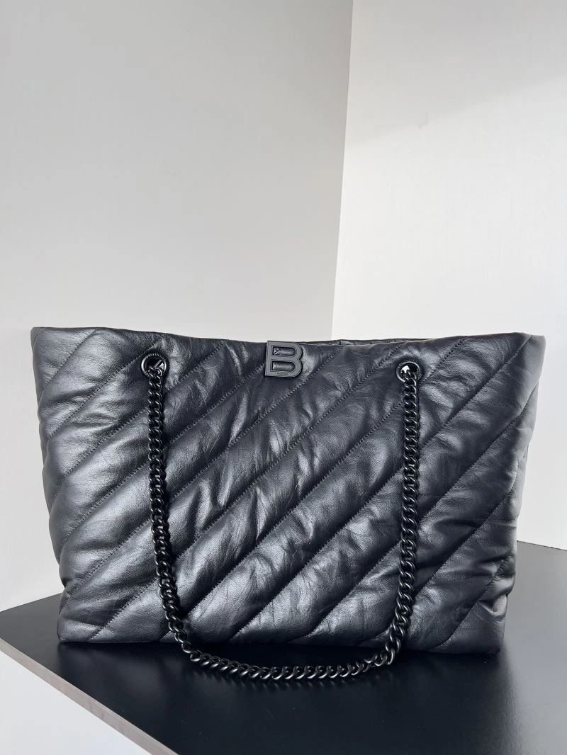 AllSeason Balenciaga Parisian  All-Black Large Tote Bag for Every Occasion 66974
