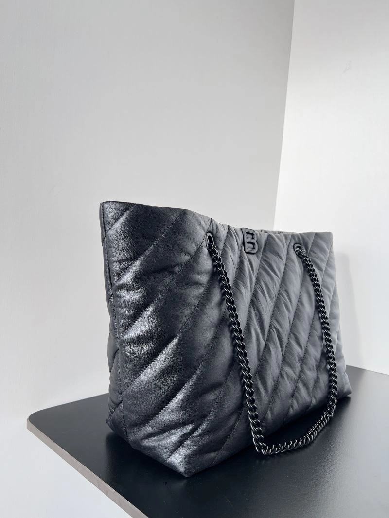 AllSeason Balenciaga Parisian  All-Black Large Tote Bag for Every Occasion 66974