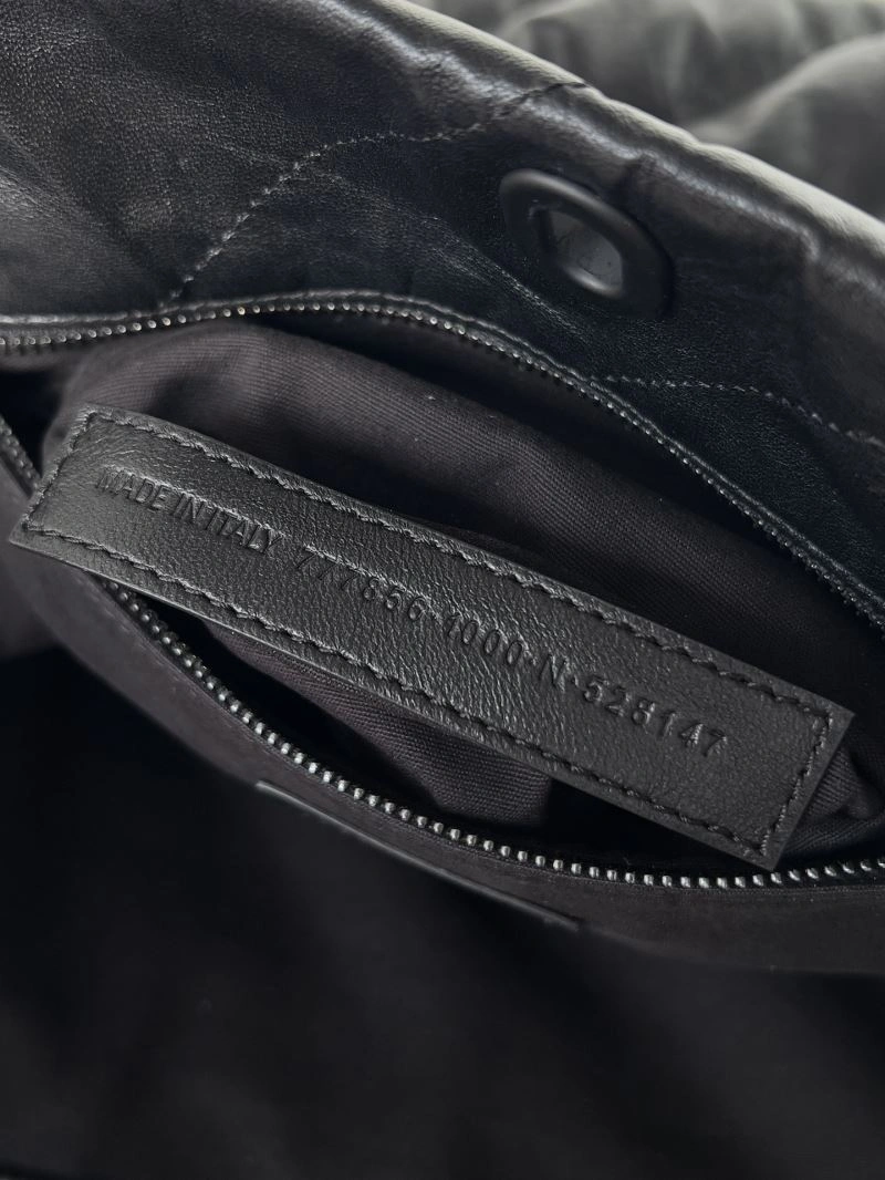 AllSeason Balenciaga Parisian  All-Black Large Tote Bag for Every Occasion 66974