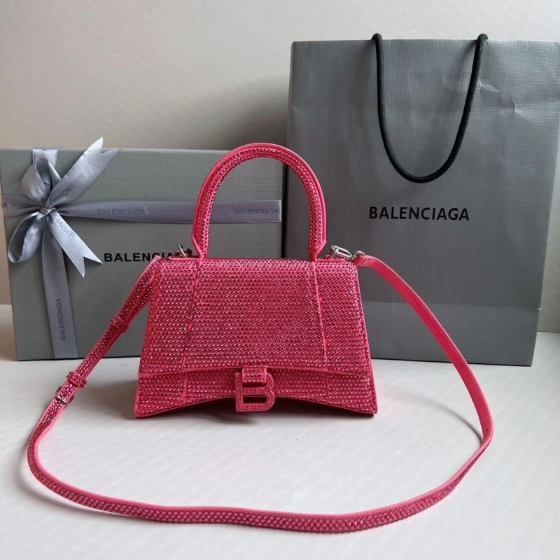Balenciaga Pink Diamond Hourglass Bag - Luxe Handcrafted Design Sporty 70043