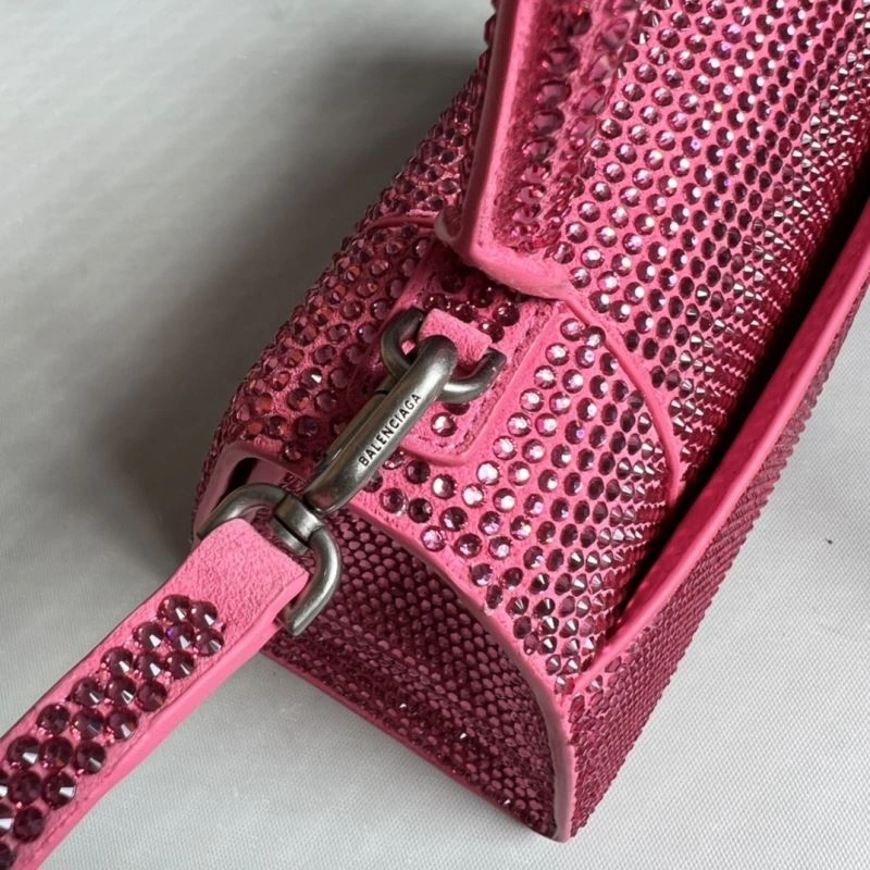 Balenciaga Pink Diamond Hourglass Bag - Luxe Handcrafted Design Sporty 70043