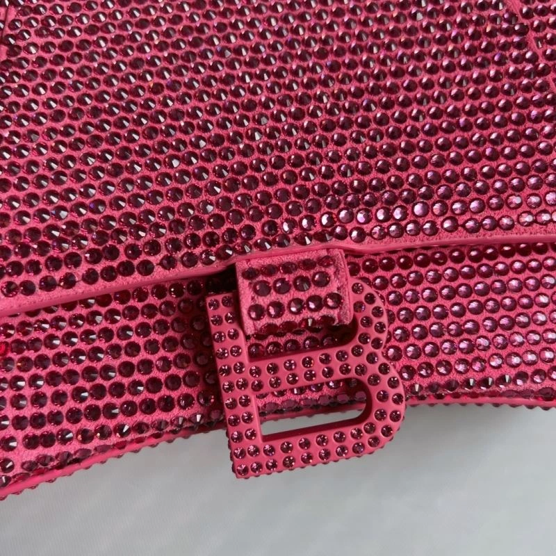 Balenciaga Pink Diamond Hourglass Bag - Luxe Handcrafted Design Sporty 70043