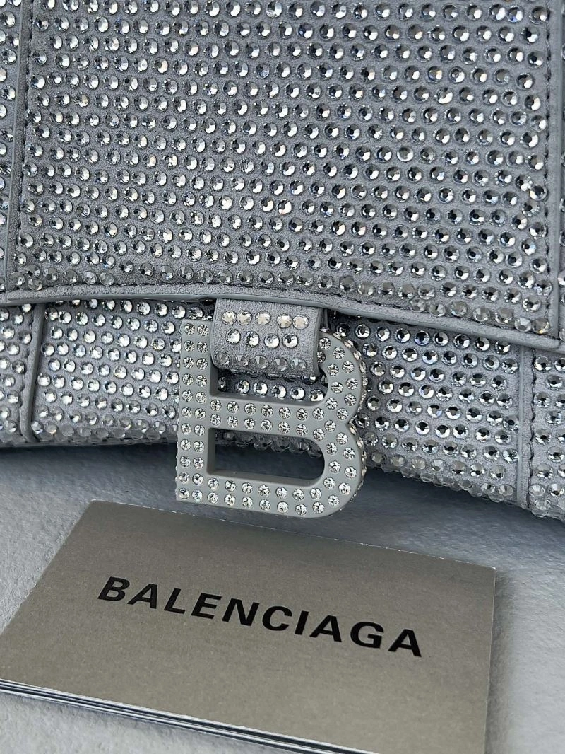 Balenciaga Radiant Diamond Hourglass Bag - Shimmering Elegance HighPerformance 66940