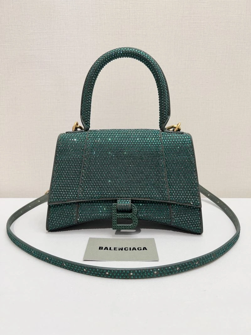 Balenciaga Radiant Diamond Hourglass Bag - Sparkling Elegance Redefined SoftTouch 66941