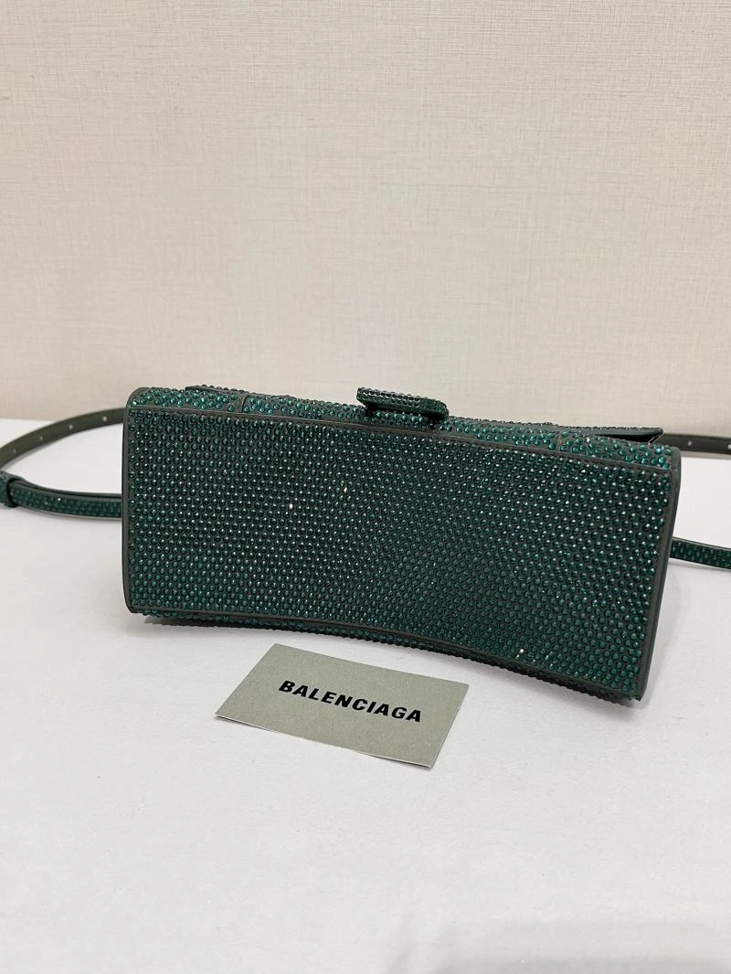 Balenciaga Radiant Diamond Hourglass Bag - Sparkling Elegance Redefined SoftTouch 66941