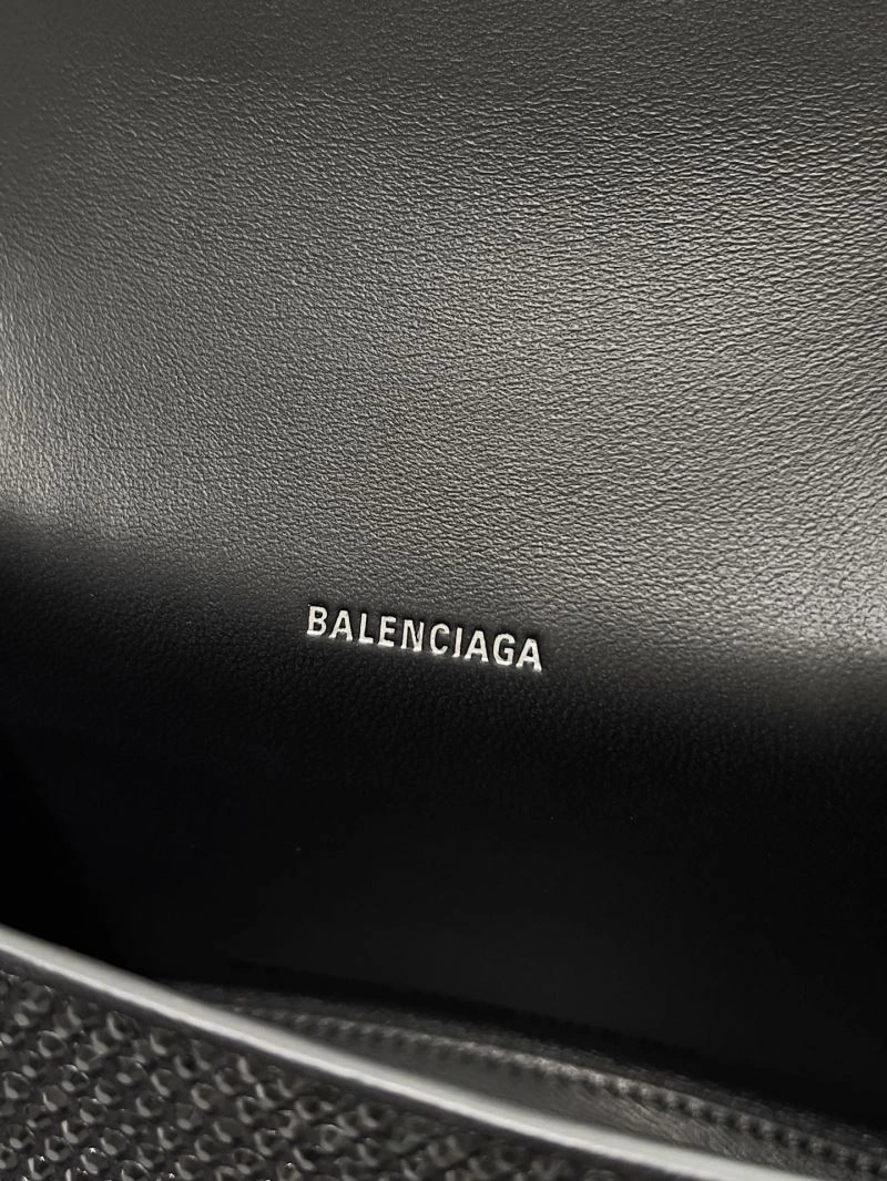 Breathable Balenciaga Radiant Diamond Hourglass Bag - Sparkling Elegance 66978