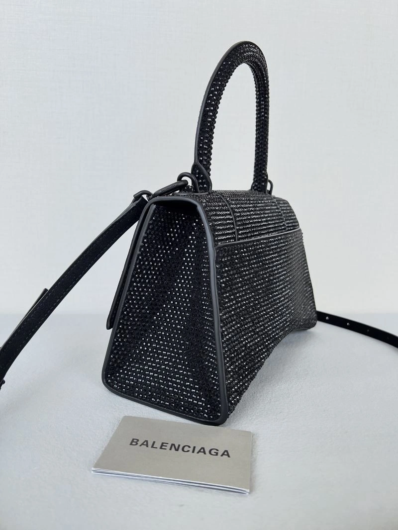 Snug Balenciaga Radiant Diamond Hourglass Bag - Ultimate Luxurious Accessory 66952