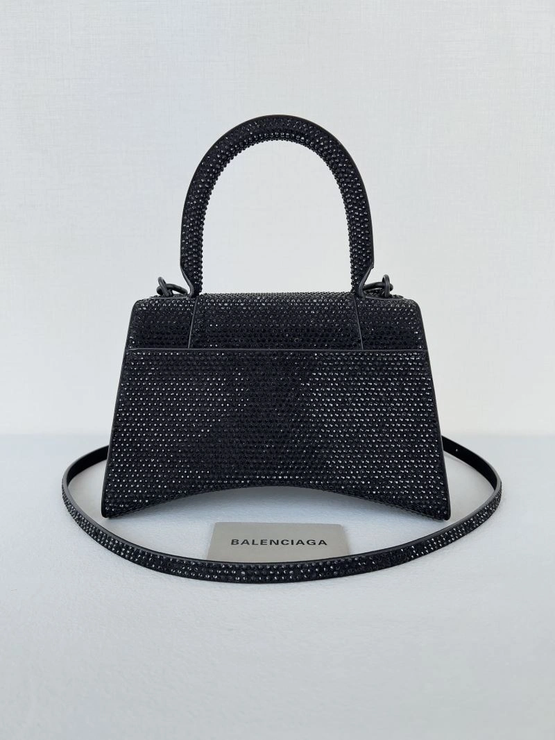Snug Balenciaga Radiant Diamond Hourglass Bag - Ultimate Luxurious Accessory 66952