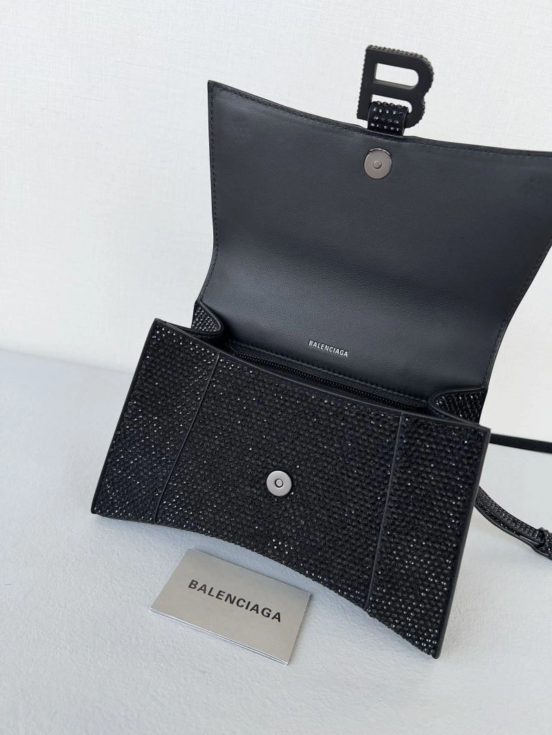 Snug Balenciaga Radiant Diamond Hourglass Bag - Ultimate Luxurious Accessory 66952