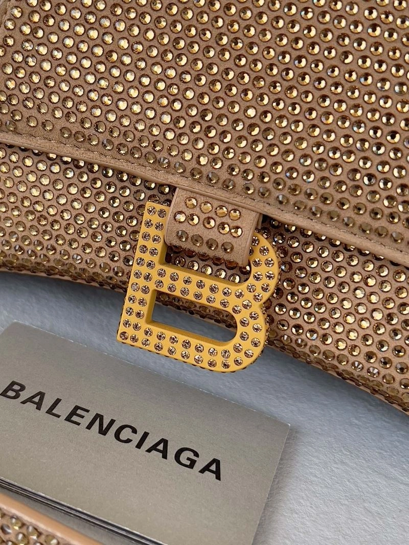 Balenciaga Radiant Diamond Hourglass Tote Bag - Sparkle in Style EasyMatch 66957