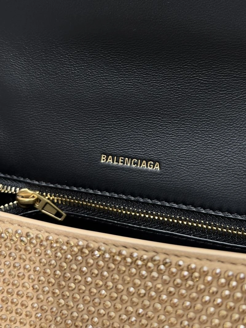 Balenciaga Radiant Hourglass Diamond-Encrusted Handbag Casual 66945
