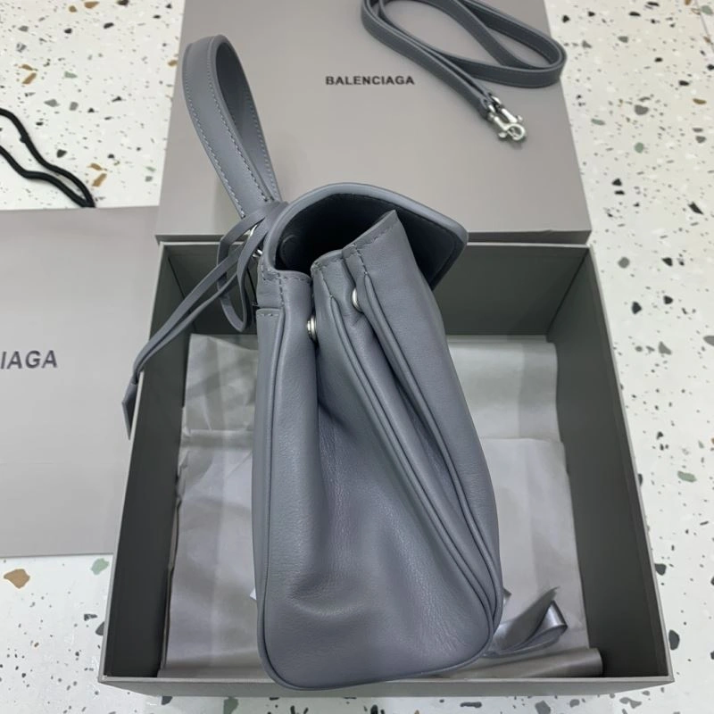 Balenciaga Rebel  Gray Bag with Silver Buckle ZeroBulk 69965