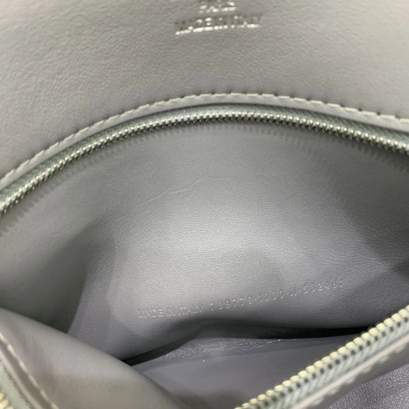 Balenciaga Rebel  Gray Bag with Silver Buckle ZeroBulk 69965