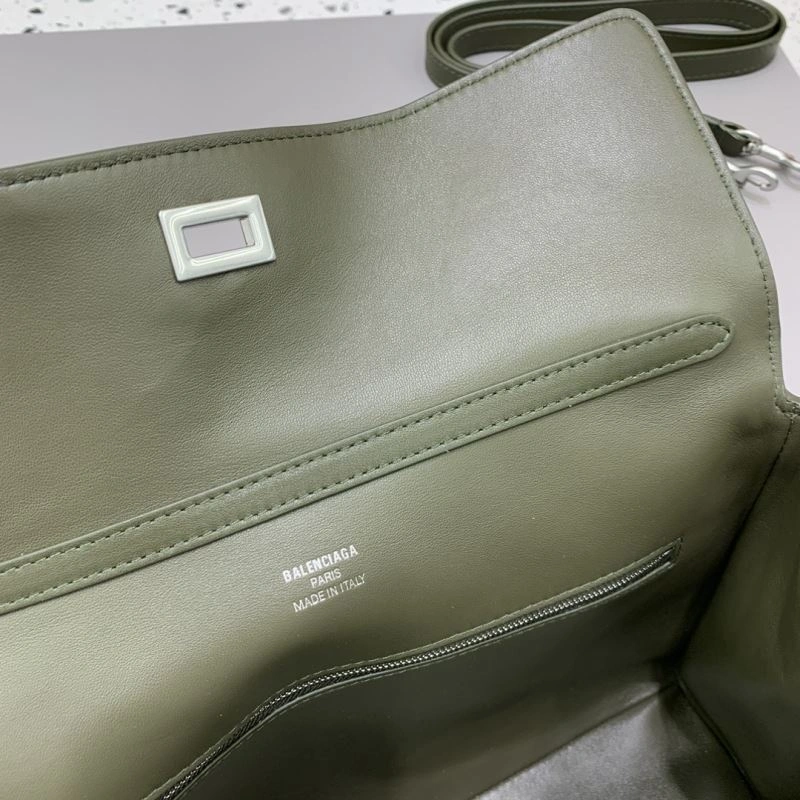 Balenciaga Rebel  Green Silver Buckle Handbag - Style Upgraded 66979