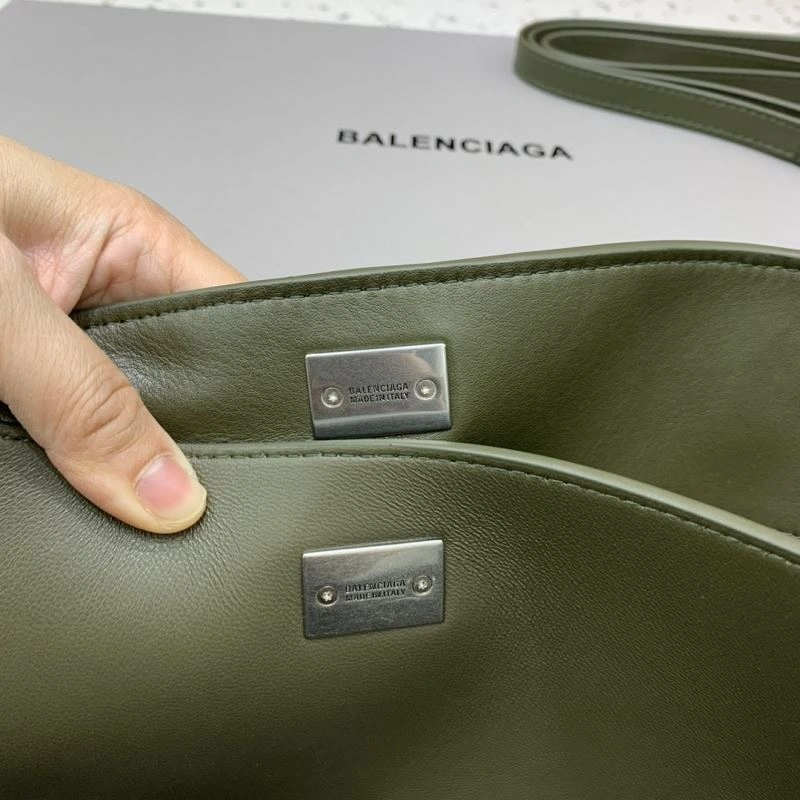 Balenciaga Rebel  Green Silver Buckle Handbag - Style Upgraded 66979