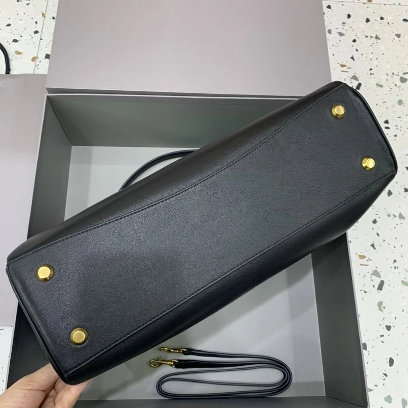 Balenciaga Rebel Luxe Black Gold Buckle Handbag -  Versatility UrbanChic 66971