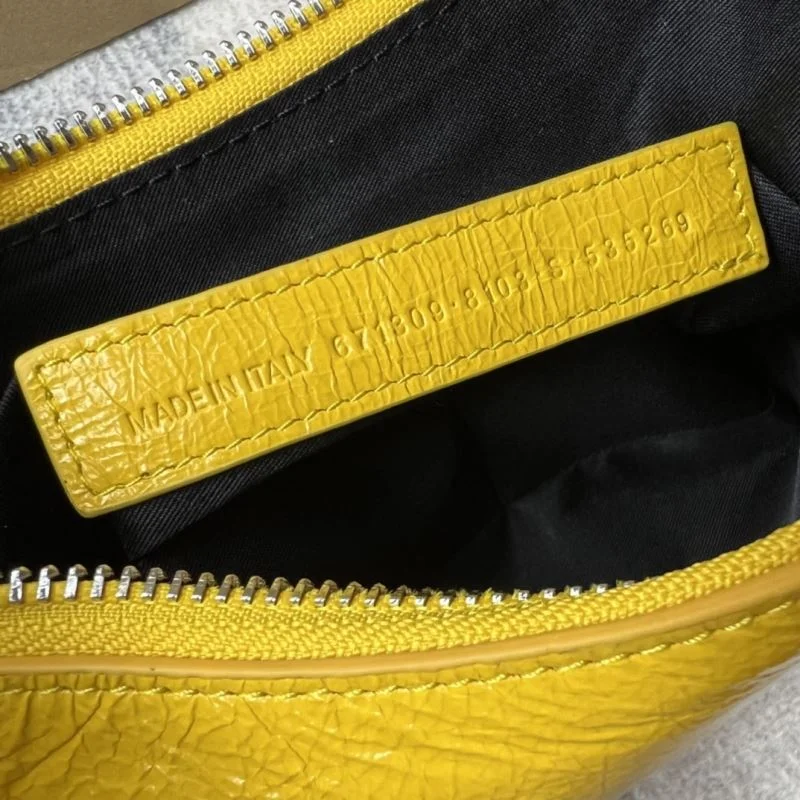 Balenciaga Retro   Le Cagole Half Moon Dumpling Bag Bright 38344