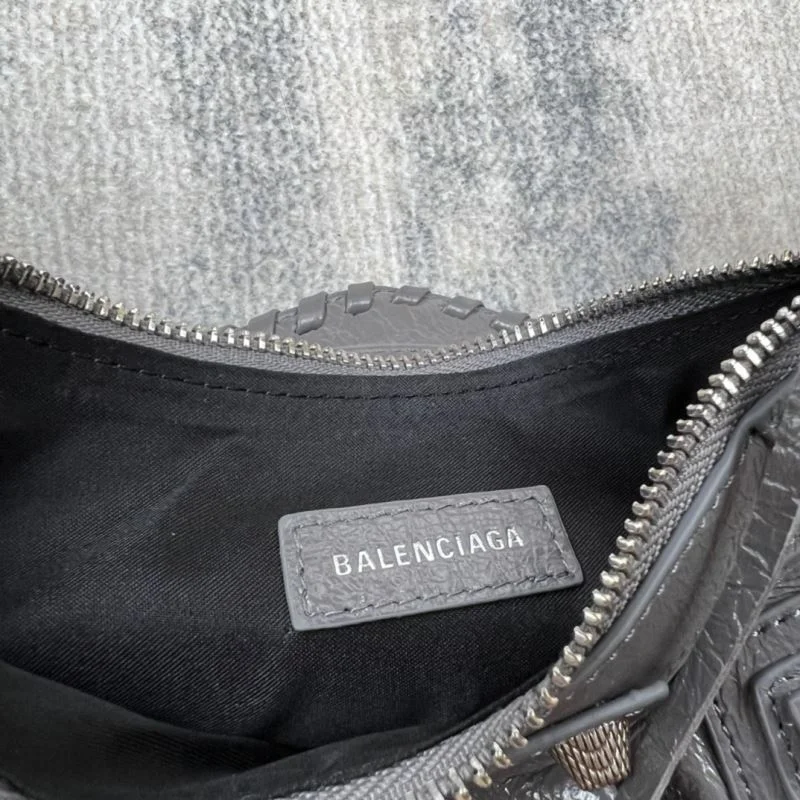 Sleek Balenciaga Retro   Le Cagole Half-Moon Dumpling Bag 38362