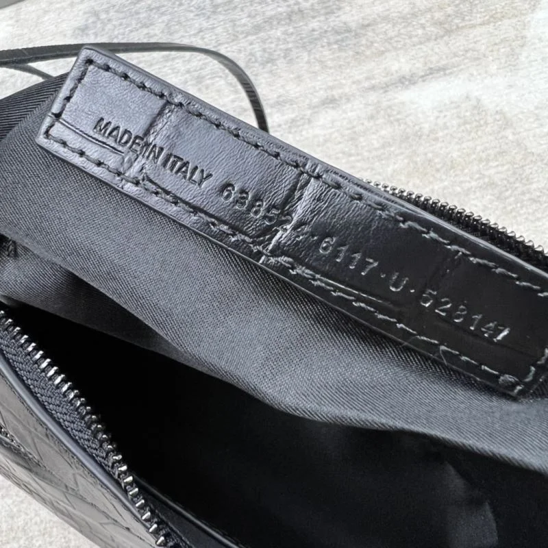 BestValue Balenciaga Retro  Crocodile Leather Half-Moon Dumpling Bag 38352