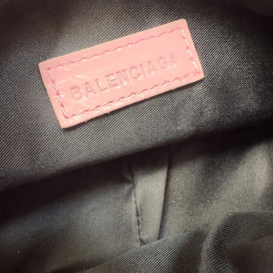 Balenciaga Retro  Le Cagole Half Moon Graffiti Dumpling Bag Durable 72572