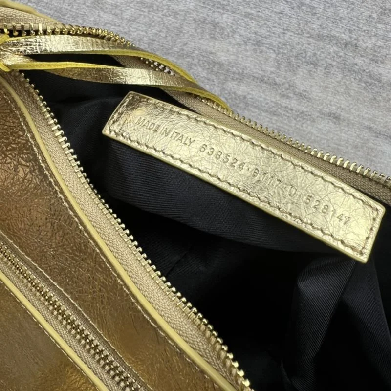 Balenciaga Retro  Motorcycle-Inspired Half Moon Dumpling Bag StreetReady 38358