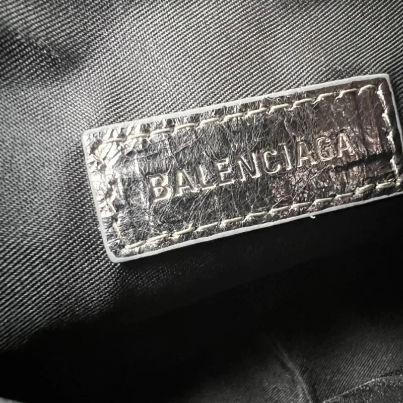 Balenciaga Retro Motorcycle-Inspired Half Moon Dumpling Bag Attractive 38363