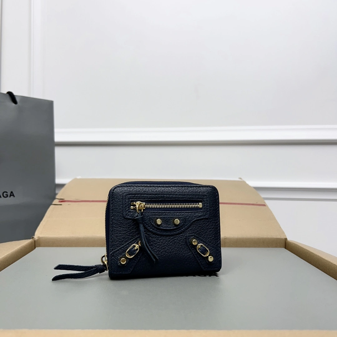 Balenciaga Retro Royal Blue Goat Leather Mini Bag GoAnywhere 60891