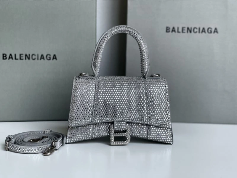 Balenciaga Rhinestone Hourglass Moon Bag - XS Elegance Fashionable 72648