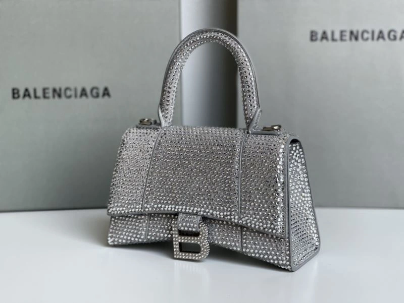 Balenciaga Rhinestone Hourglass Moon Bag - XS Elegance Fashionable 72648